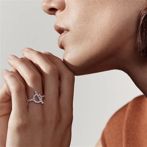 hermes women ring|Hermes finesse ring.